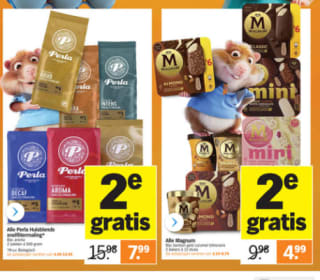 Albert Heijn Hamsterweken veel producten de 2de gratis