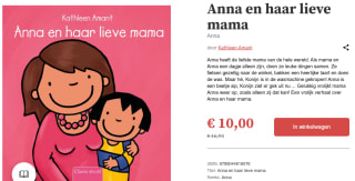Anna en haar lieve mama (kinderboek) voor €10 bij ClavisBooks