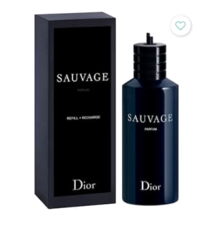 Recargador perfume Sauvage de Dior 300ml por 147,99€