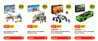 35% extra kassakorting op alle Lego bij Kruidvat