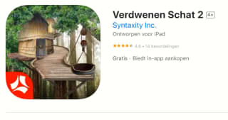 Verdwenen schat 2 voor Ipad gratis