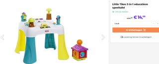 Little Tikes 3-in-1 Switcharoo Tafel Speeltafel - Activity-Center voor €14,99 via Actie vandedag