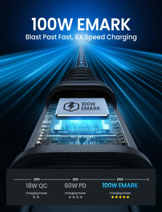 AINOPE 3 x USB C-kabel 100 W [2 m + 2 m + 3 m] voor €16,49 bij Amazon