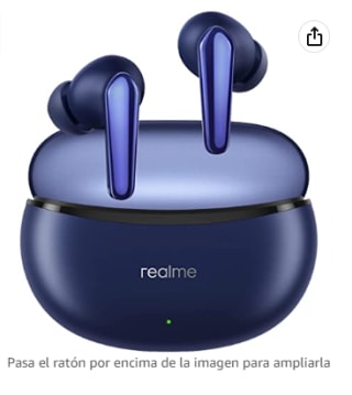 Auriculares inalambricos realme Buds Air 3 Neo por 29,99€