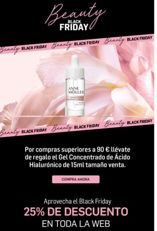 Descuento de -25% y regalo por compras de +90€