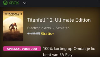 Titanfall 2 Ultimate Edition gratis in de Xbox store