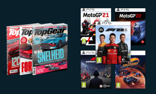 Abonnement Halfjaar TopGear met 5 PS5-games cadeau voor €39 bij TopGear