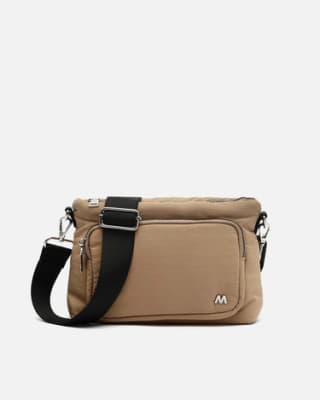 Bolso bandolera pequeño acolchado en nylon por 12€