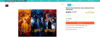 Puzzle de 1000 piezas SD Toys Harry Potter Ron. Harry. Hermionepor 4,99€