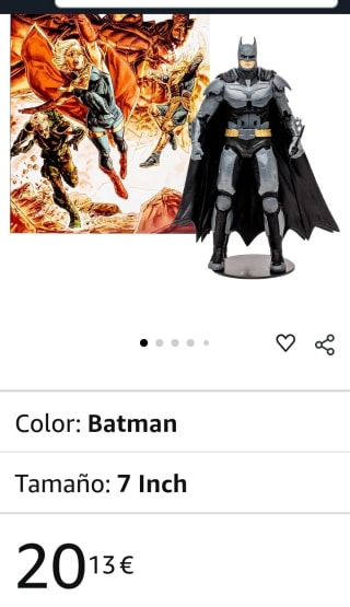 McFarlane Batman Figura por 20,13€.