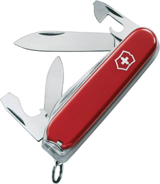 Victorinox Recruit Swiss Army Knife (10-in-1, Red) – £14.67
