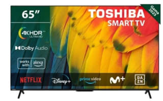 TV Toshiba DLED 65" 65UV2463DG 4K UHD VIDAA por 399€
