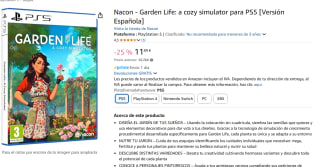 Juego Garden Life PS5 versión española por 11,89€