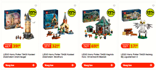 Tot 30% extra kassakorting op Lego Harry Potter 2024 uitgave bij Kruidvat