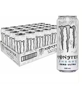 MONSTER ENERGY Ultra White Bebida energética sin azúcar,Mango Loco Bebida energética ,Original Bebida energética Juiced Monarch lata 24*500 ml por 22,42€