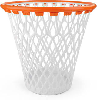 Papelera decorada como una canasta de baloncesto por 12,95€