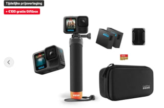 GoPro HERO13 Black - Actioncam - Accessoire bundel voor €389 bij Kamera Express