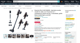 Rowenta XPert 6.60 RH6838 por 119,99€