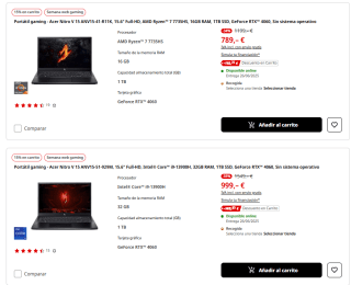 15% extra descuento en productos Acer grandes descuento en productos