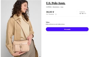 Bandolera U.S. Polo Assn. CARING por 36€