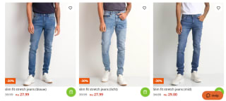 30% korting op alle jeans bij Terstal