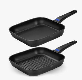 Pack de 2 Monix Solid Plus - Sartén Grill Asador por solo 13,74€