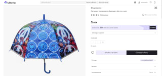 Recopilación de paraguas infantiles por 6,50€ dos unidades