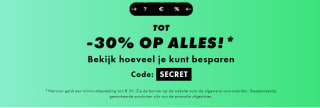 Pak tot 30% korting op alles bij ASOS