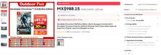 Xenoblade Chronicles X Definitive por $733 | Cupón AliExpress