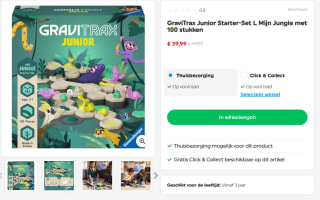 Gravitrax Junior L My Jungle voor €39,99 bij Smyths Toys