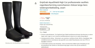 Gripgrab Aqua Shield High Cut Road overschoenen voor €16,99 bij Amazon