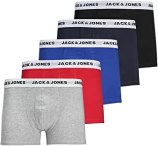 5 Jack & Jones Boxer para Hombre, por 19,39€