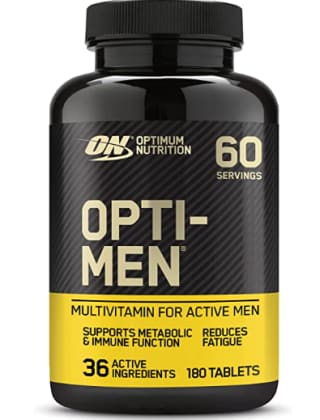 Optimum Nutrition Opti-Men Multi-Vitamin Supplements 180 stuks voor Mannen voor €17,09 bij Amazon.de