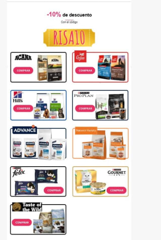 Descuento de hasta 20% en Barakaldo Tienda Veterinaria