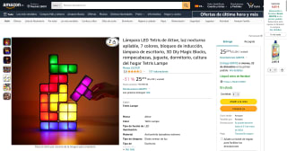 Lámpara Tetris LED por 25,23€