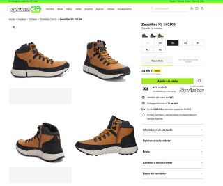 Botines XTI 143169 Hombre por solo 24,95€