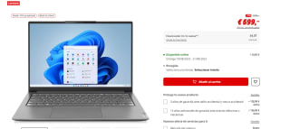 Portátil Lenovo Yoga Slim 7 Pro 14ARH7 por 699€