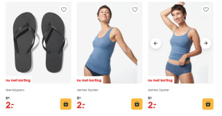 HEMA België 1+1 gratis in de winkel en online tijdens de solden