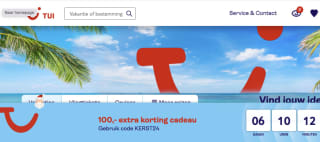 100 euro korting op je tui boeking