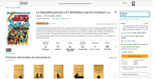 Omnibus de La Imposible Patrulla X por solo 5,50€