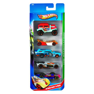 Pack de 5 Hot Wheels a $75 en Chedraui