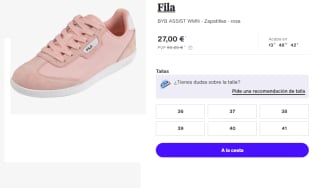 Zapatillas para Mujer Fila BYB ASSIST por 27€