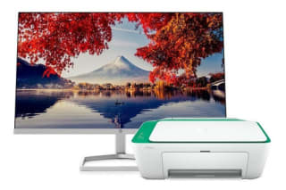 Monitor HP 23.8" + Impresora a $3,499 en Mercado Libre