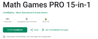 Math Games PRO 15-in-1 voor Android gratis