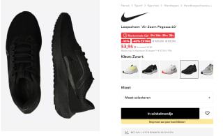 Nike Air Zoom Pegasus 40 voor €53,94 bij About You