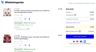 1+1 gratis op Purse Pets bij Bol