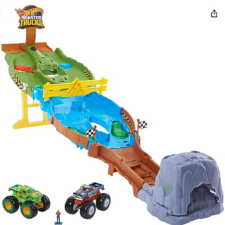 Hot Wheels Monstertrucks - Slopend Circuit Speelset Racebaan voor €29,99 bij Amazon.nl