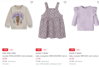 Mid Season Sale tot -30% korting op kids merkkleding zoals Retour Denim, Tommy Hilfiger en meer bij Kleertjes.com