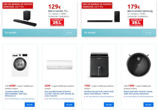 Plan Renove 20% EXTRA en cupón canjeable en Carrefour productos electrónicos