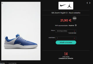 Rebajas hasta 80% Nike calzado y ropa precios de locura